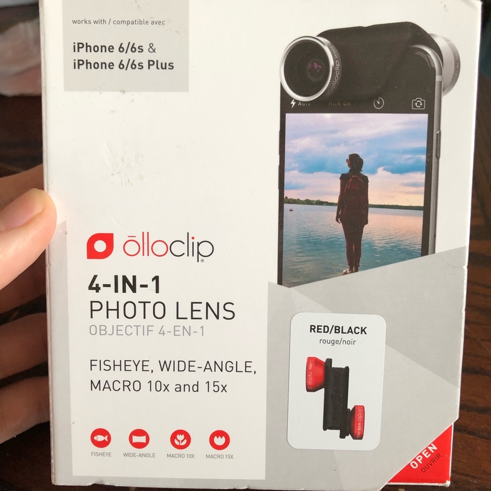 iPhone 6 or 6 plus Olloclip 4-in-1 Lens